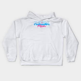 Retro Florida Man Vice Kids Hoodie